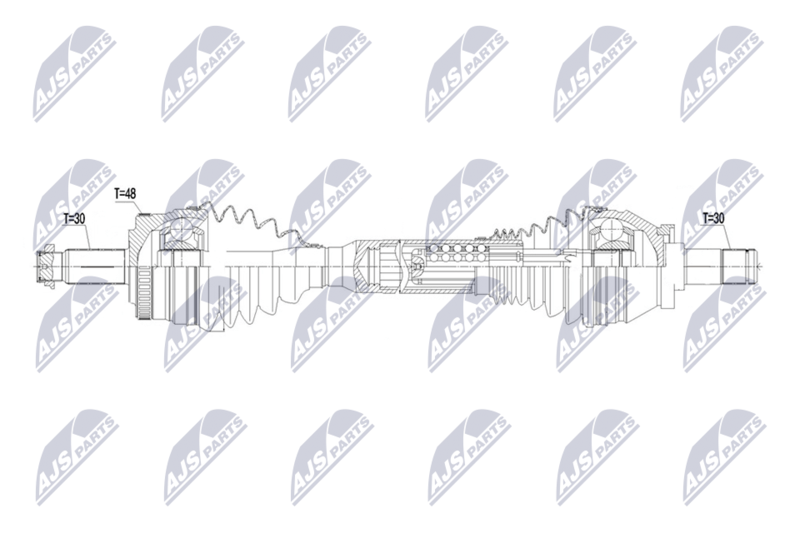 NTY NPW-LR-056 Drive Shaft