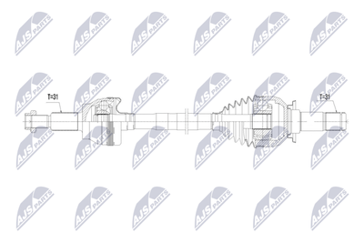 Drive Shaft NTY NPW-LR-060