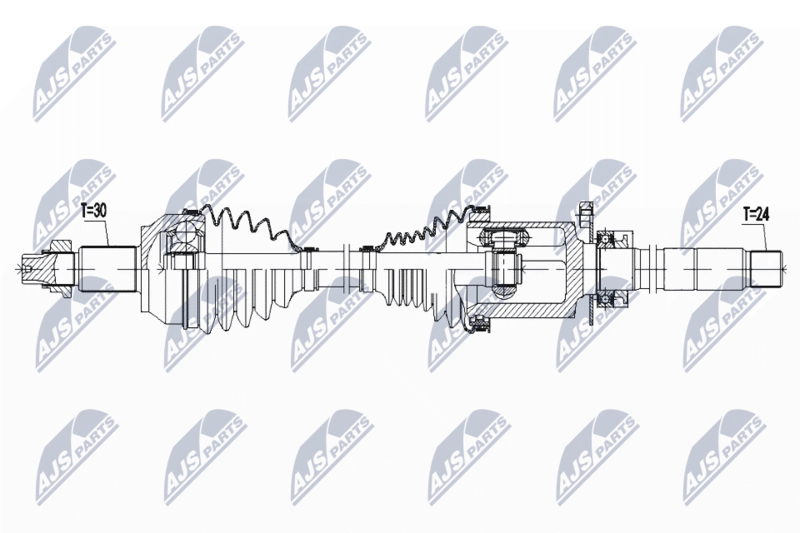 NTY NPW-MA-003 Drive Shaft