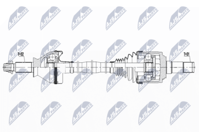 Drive Shaft NTY NPW-MA-004