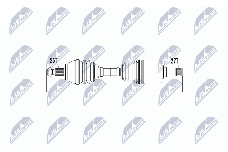 NTY NPW-ME-018 Drive Shaft