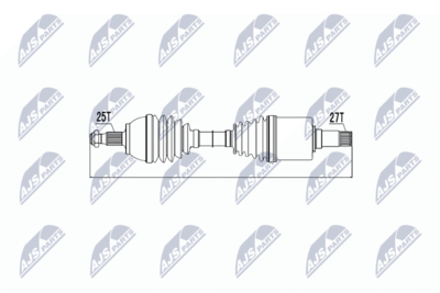 Drive Shaft NTY NPW-ME-018