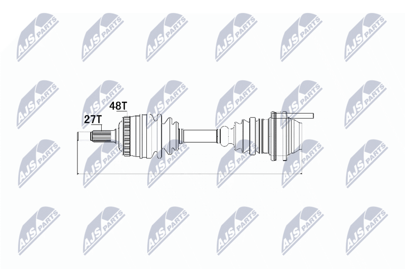 NTY NPW-ME-019 Drive Shaft