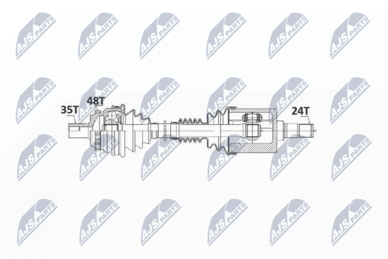 NTY NPW-ME-023 Drive Shaft
