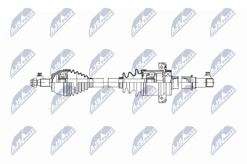 NTY NPW-ME-028 Drive Shaft