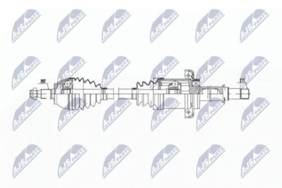 Drive Shaft NTY NPW-ME-029