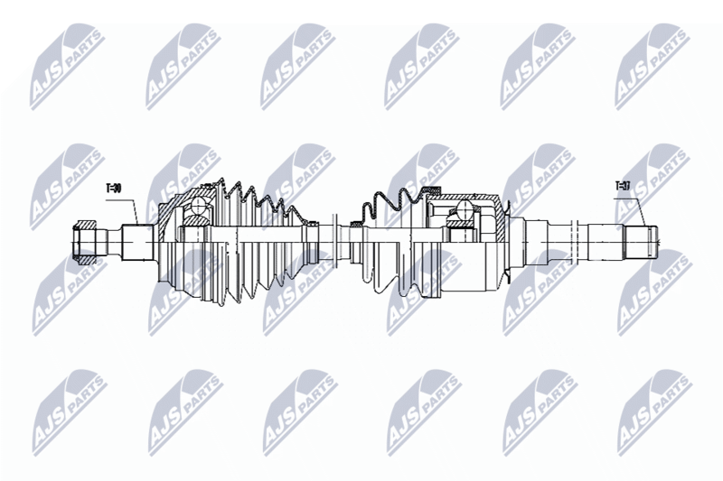 NTY NPW-ME-048 Drive Shaft