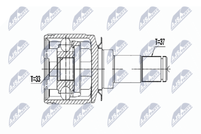Joint Kit, drive shaft NTY NPW-ME-053