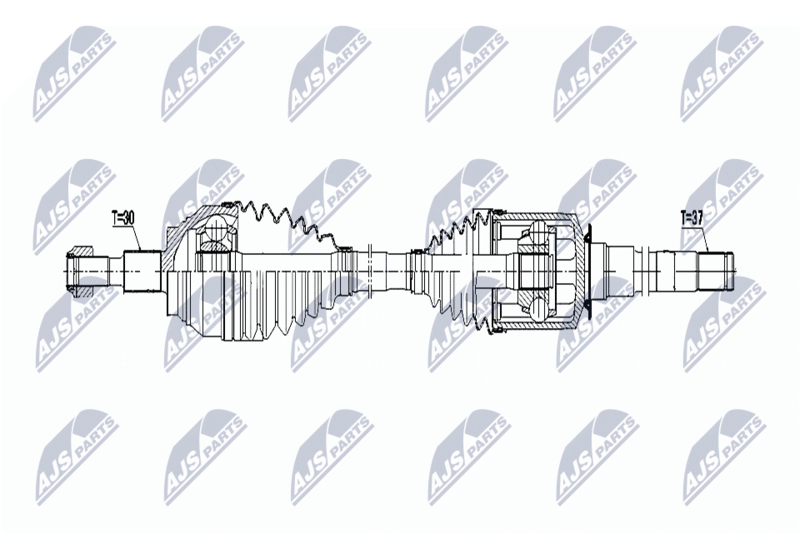NTY NPW-ME-056 Drive Shaft