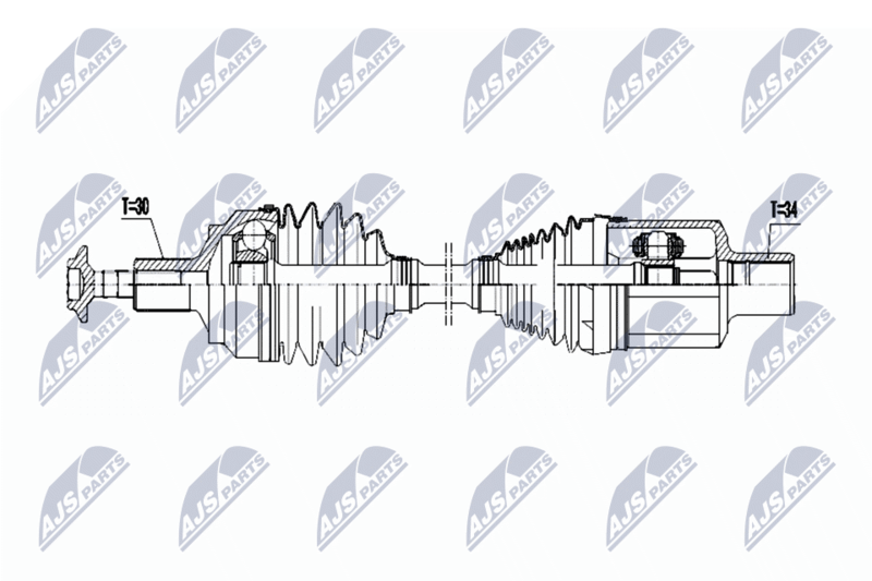 NTY NPW-ME-060 Drive Shaft