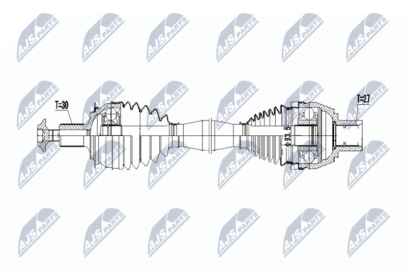 NTY NPW-ME-064 Drive Shaft