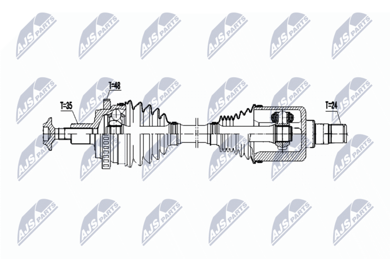 NTY NPW-ME-074 Drive Shaft