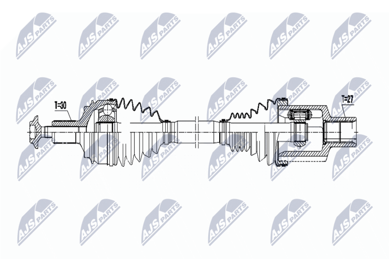 NTY NPW-ME-075 Drive Shaft