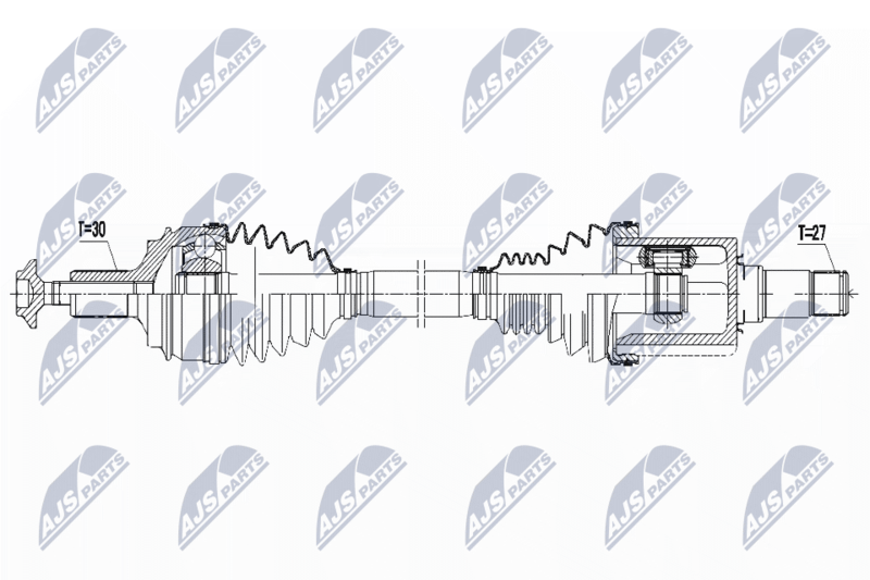NTY NPW-ME-076 Drive Shaft