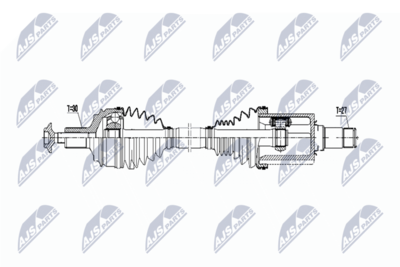 Drive Shaft NTY NPW-ME-078