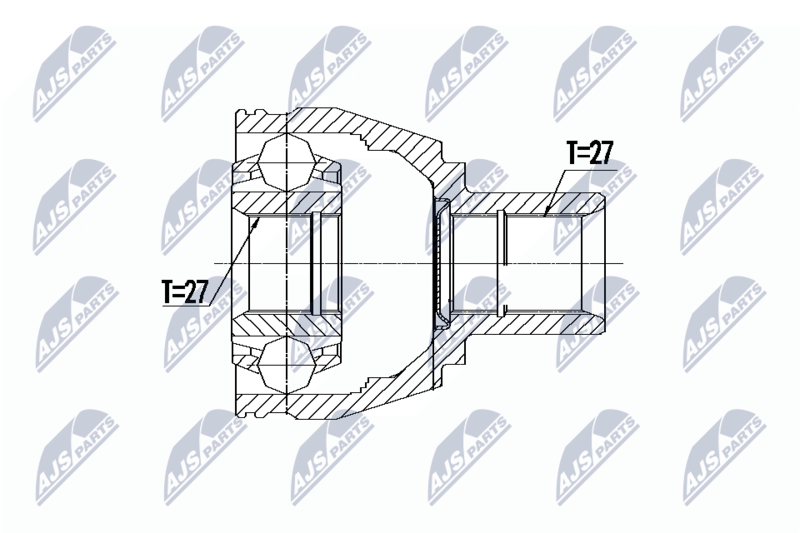 NTY NPW-ME-082 Joint Kit, drive shaft