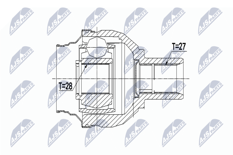 NTY NPW-ME-083 Joint Kit, drive shaft