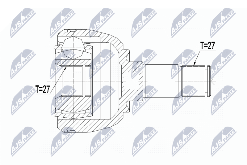 NTY NPW-ME-085 Joint Kit, drive shaft