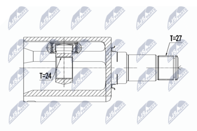 Joint Kit, drive shaft NTY NPW-ME-089