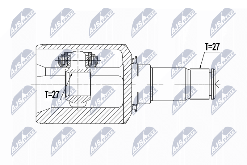 NTY NPW-ME-092 Joint Kit, drive shaft