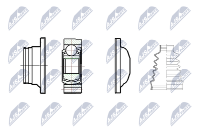 Joint Kit, drive shaft NTY NPW-ME-097