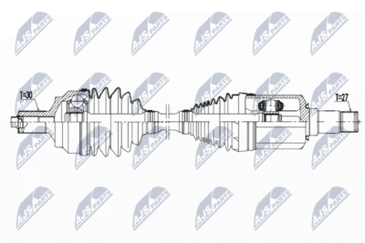 Drive Shaft NTY NPW-ME-104