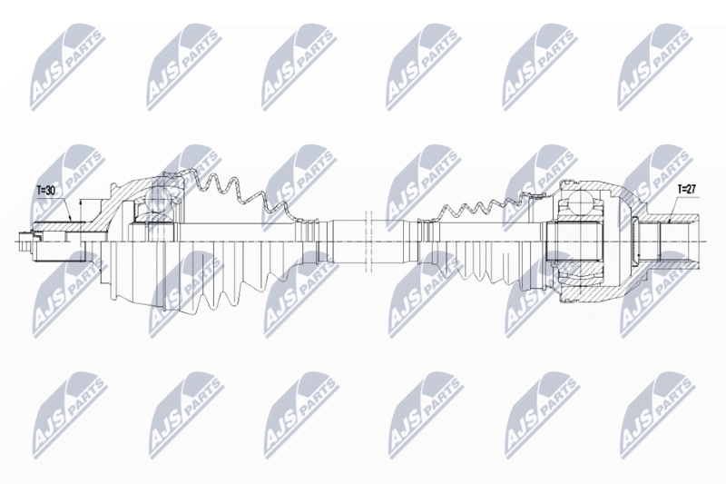 NTY NPW-ME-114 Drive Shaft