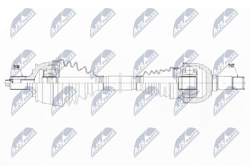NTY NPW-ME-116 Drive Shaft