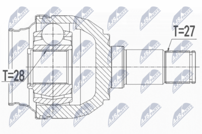 Drive Shaft NTY NPW-ME-117