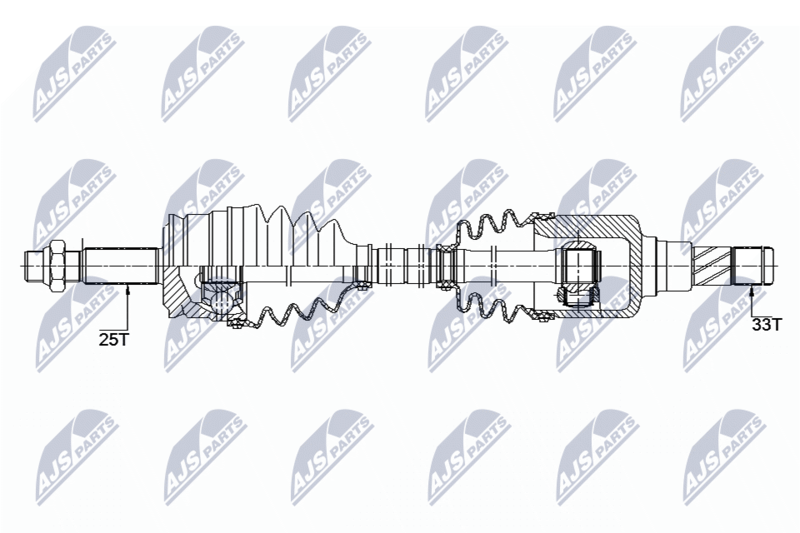 NTY NPW-ME-118 Drive Shaft