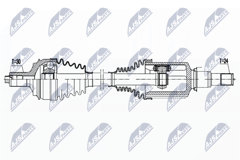 NTY NPW-ME-144 Drive Shaft