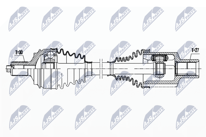 NTY NPW-ME-146 Drive Shaft