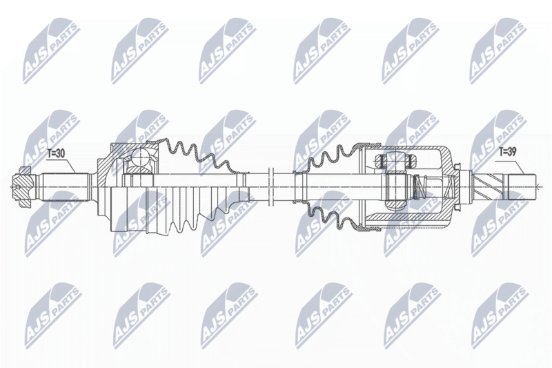 NTY NPW-ME-150 Drive Shaft