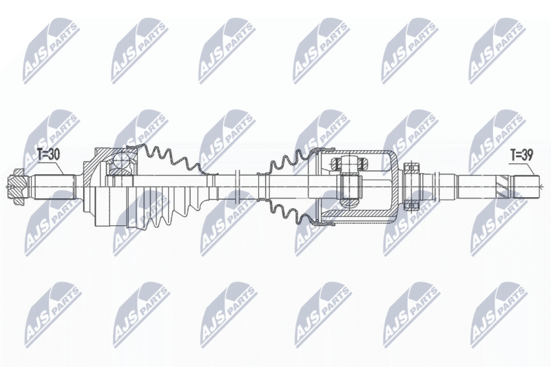 NTY NPW-ME-152 Drive Shaft