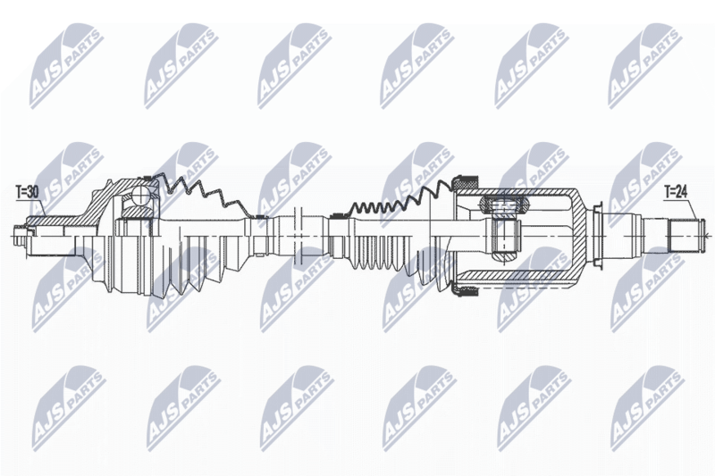 NTY NPW-ME-154 Drive Shaft