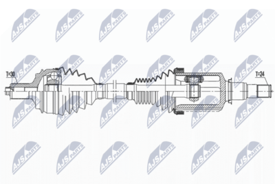 Drive Shaft NTY NPW-ME-154