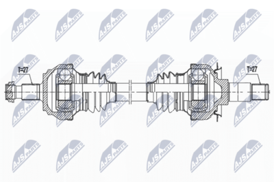 Drive Shaft NTY NPW-ME-156