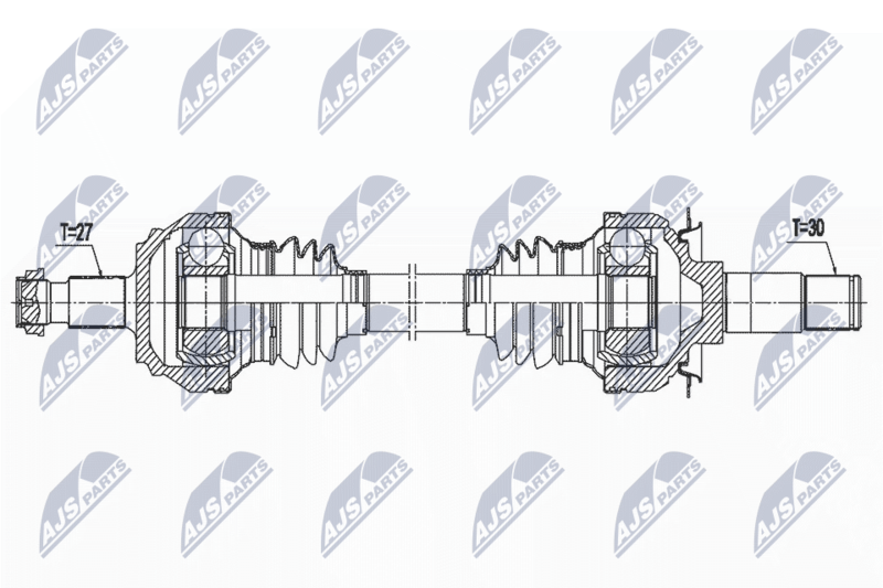 NTY NPW-ME-160 Drive Shaft