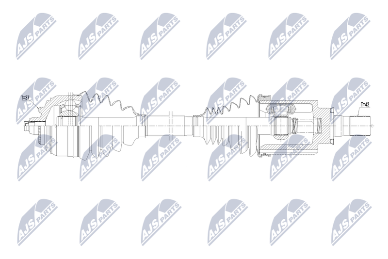 NTY NPW-ME-170 Drive Shaft