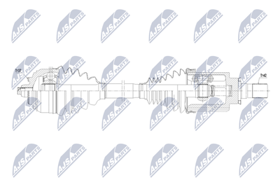 Drive Shaft NTY NPW-ME-170