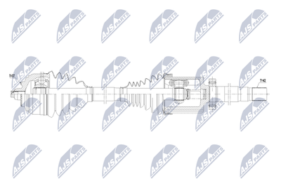 Drive Shaft NTY NPW-ME-172