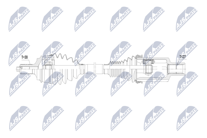 NTY NPW-ME-186 Drive Shaft