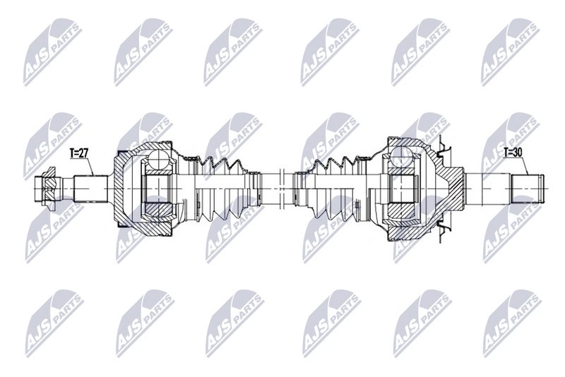 NTY NPW-ME-188 Drive Shaft