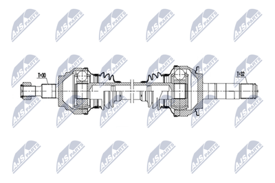 Drive Shaft NTY NPW-ME-198