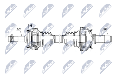 Drive Shaft NTY NPW-ME-199
