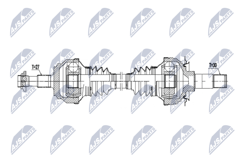 NTY NPW-ME-205 Drive Shaft