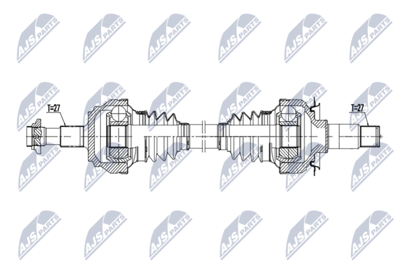 NTY NPW-ME-206 Drive Shaft