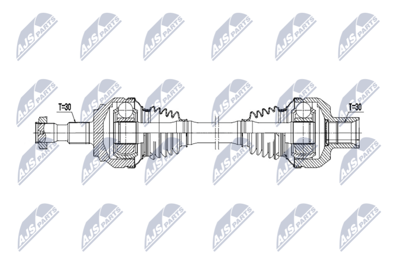 NTY NPW-ME-209 Drive Shaft