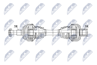 Drive Shaft NTY NPW-ME-209
