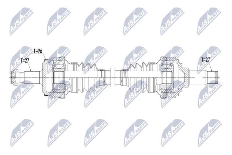 NTY NPW-ME-211 Drive Shaft